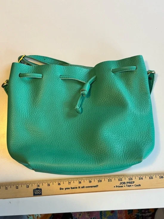 Portland Leather bucket back west palm Tiffany blue color used unicorn 🦄 - Picture 12 of 13